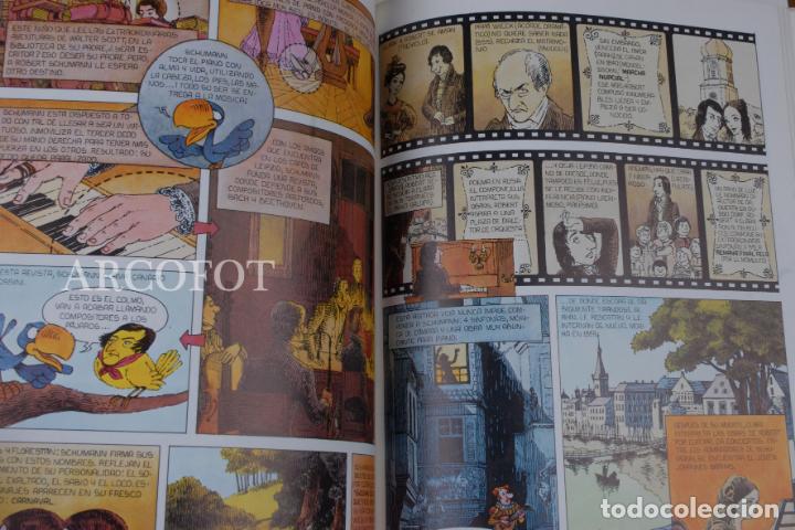 C&oacute;mics: HISTORIA DE LA M&Uacute;SICA EN COMICS - QUARTO 1985 - Foto 10