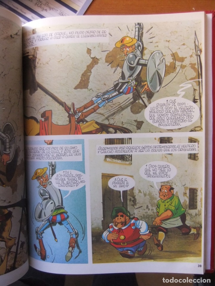 C&oacute;mics: EL QUIJOTE EN COMIC 10 TOMOS COLECCION COMPLETA - Foto 2