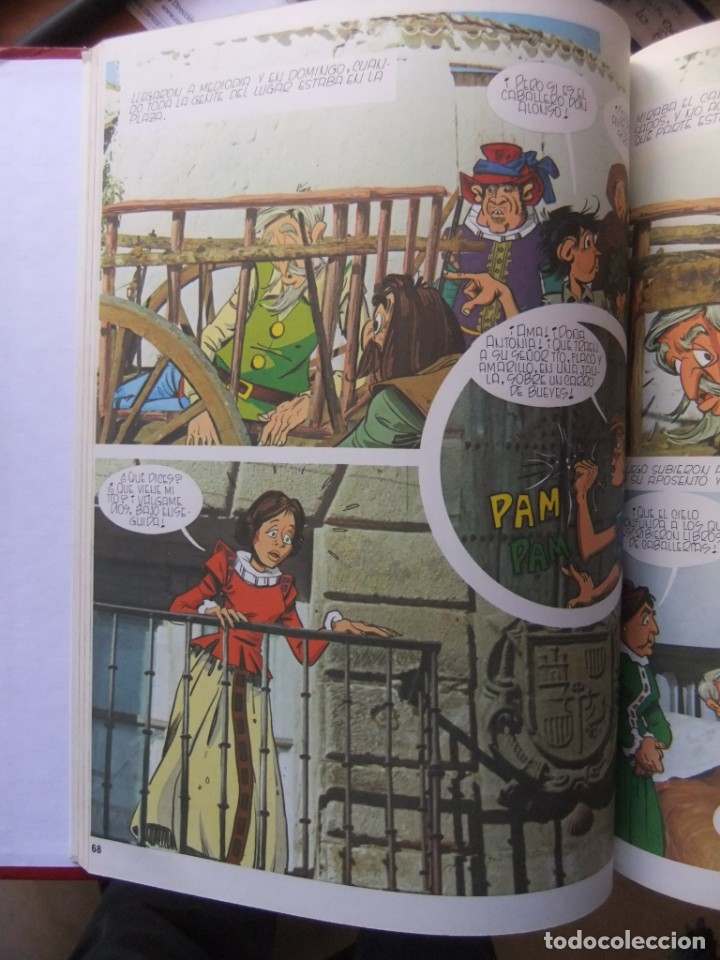 C&oacute;mics: EL QUIJOTE EN COMIC 10 TOMOS COLECCION COMPLETA - Foto 4