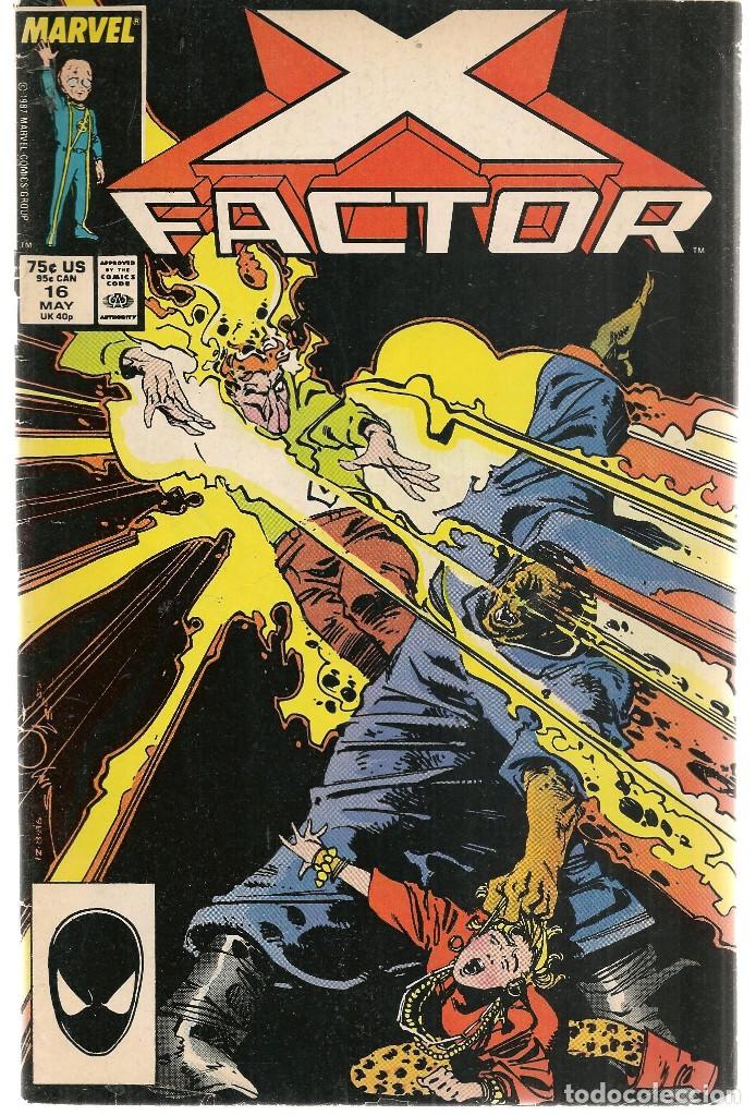 Comics: X FACTOR. VOL. 1. N&ordm; 16. MARVEL . ORIGINAL USA EN INGL&Eacute;S. (C/A16)