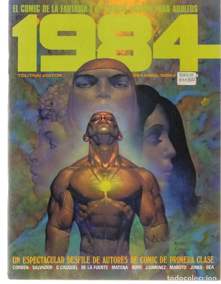 C&oacute;mics: 1984. N&ordm; 39. TOUTAIN EDITOR. (ST/) - Foto 1
