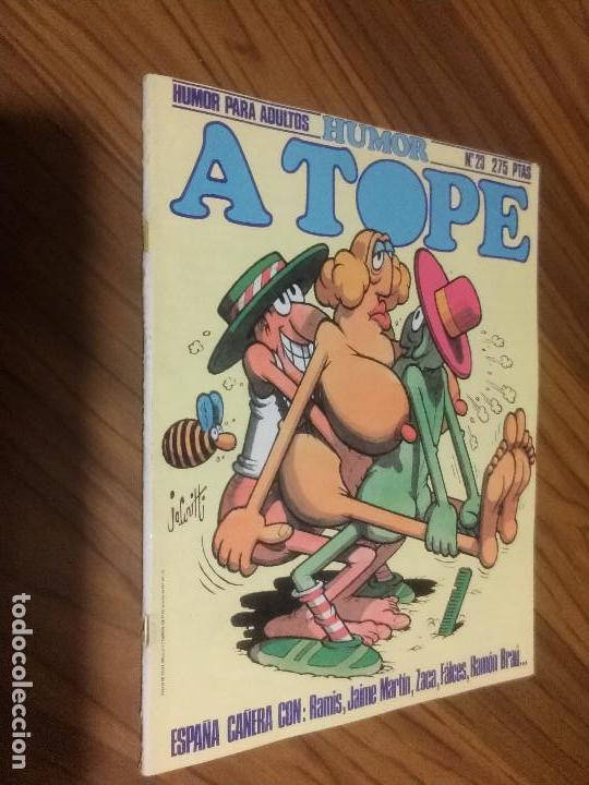 Fumetti: HUMOR A TOPE 23. GRAPA. PROCEDENTE DE UN RETAPADO. LOMO ALGO RAYADO