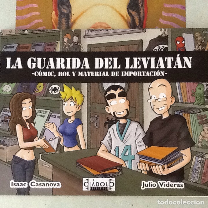 C&oacute;mics: LA GUARIDA DEL LEVIAT&Aacute;N. ISAAC CASANOVA Y JULIO VIDERAS. - Foto 1