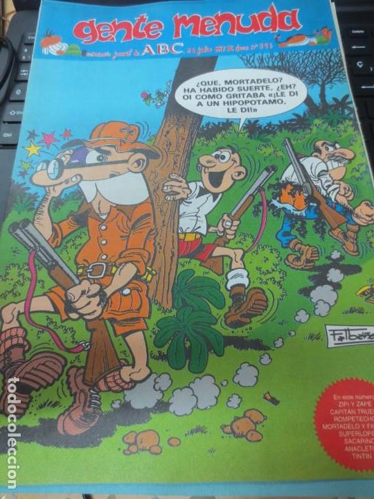 Comics: GENTE MENUDA SEMANARIO JUVENIL DE ABC N&ordm; 396 III &Eacute;POCA 1997