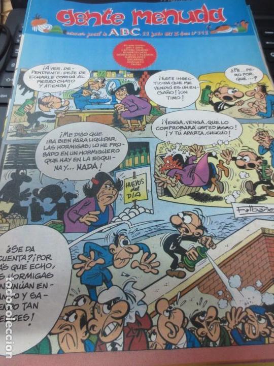 Fumetti: GENTE MENUDA SEMANARIO JUVENIL DE ABC N&ordm; 392 III &Eacute;POCA 1997