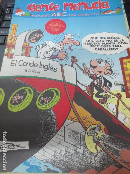 Comics : GENTE MENUDA SEMANARIO JUVENIL DE ABC N&ordm; 379 III &Eacute;POCA 1997