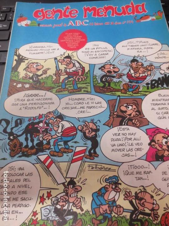 C&oacute;mics: GENTE MENUDA SEMANARIO JUVENIL DE ABC N&ordm; 374 III &Eacute;POCA 1997
