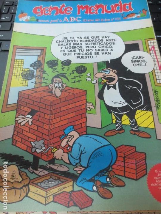 Fumetti: GENTE MENUDA SEMANARIO JUVENIL DE ABC N&ordm; 371 III &Eacute;POCA 1997