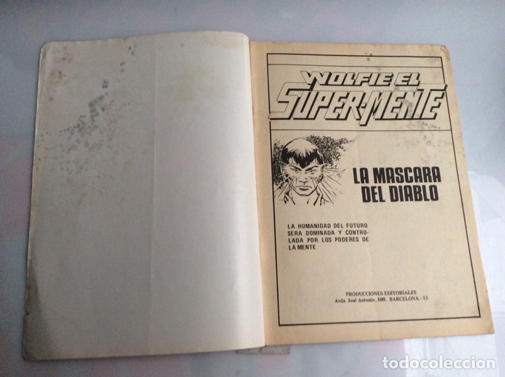 C&oacute;mics: WOLFIE EL SUPER-MENTE N&deg; 3 LA M&Aacute;SCARA DEL DIABLO - Foto 2