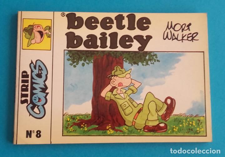 C&oacute;mics: BEETLE BAILEY STRIP COMICS N&ordm; 8. 1990. EN ESPA&Ntilde;OL. EDICIONES ESEUVE. MADRID. - Foto 1