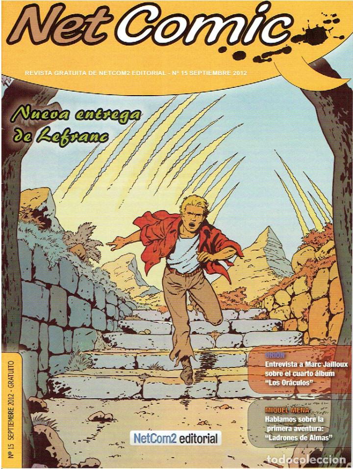 C&oacute;mics: NET COMIC N&Uacute;MERO 15 - EDITORIAL NETCOM2 - PROMOCIONAL - SEPTIEMBRE DEL 2012 - Foto 1