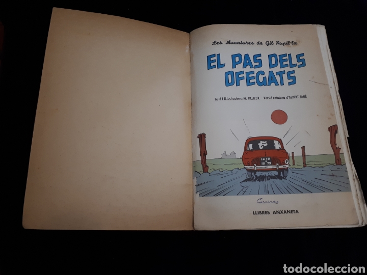 C&oacute;mics: El pas del ofegats. Les aventures de Gil Pupil.la. Ed. Anxaneta. - Foto 2