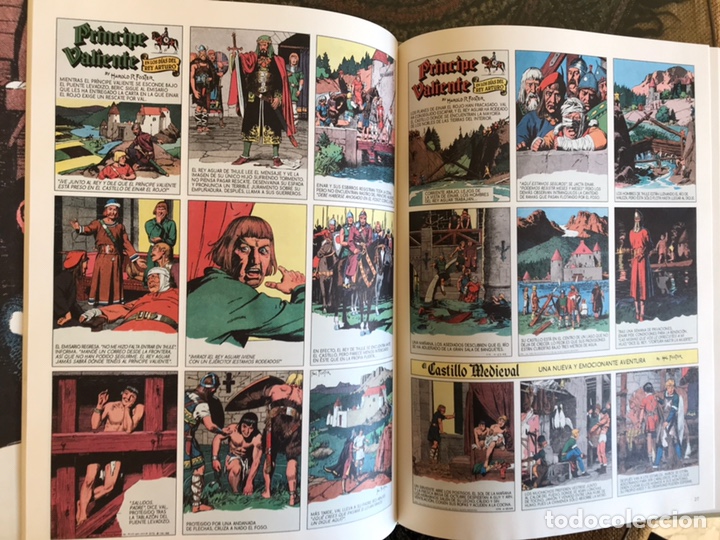 C&oacute;mics: El pr&iacute;ncipe valiente. Hal Foster. 1944. Como nuevo - Foto 4