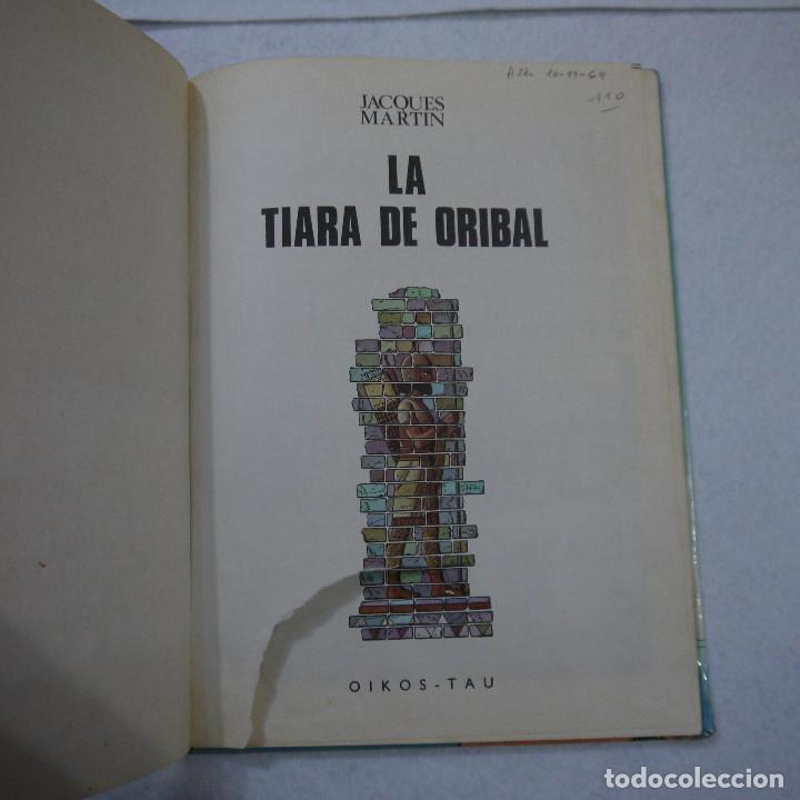 C&oacute;mics: LA TIARA DE ORIBAL - JACQUES MARTIN - OIKOS-TAU EDICIONES - 1969 - Foto 2