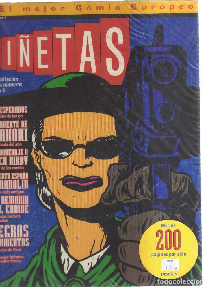 Comics: VI&Ntilde;ETAS EL MEJOR COMIC EUROPEO MAS DE 200 PAGINAS TOMO 2 RECOPILACION ESPECIAL 4,5,6