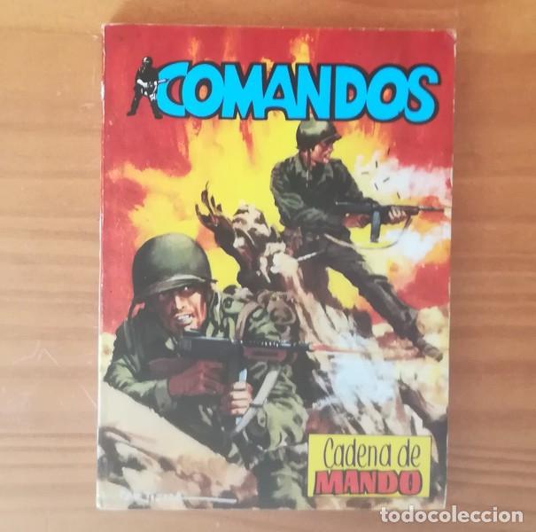 C&oacute;mics: COMANDOS 3 CADENA DE MANDO. COMIC EDITORIAL VALENCIANA 1981 - Foto 1