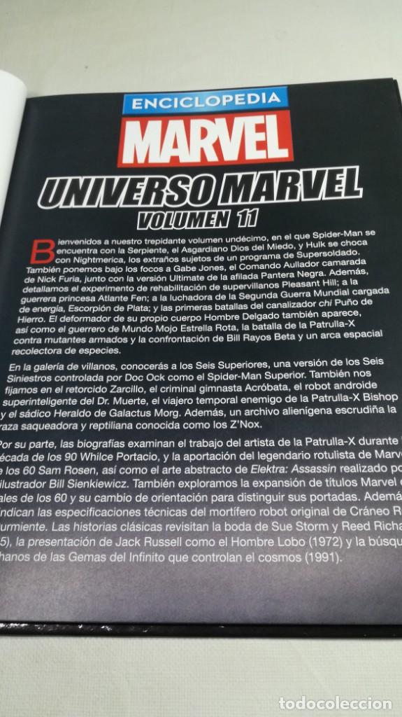C&oacute;mics: ENCICLOPEDIA MARVEL	 / 	ALTAYA	 / 	UNIVERSO MARVEL	 / 	VOL 	 / 	11 - Foto 6