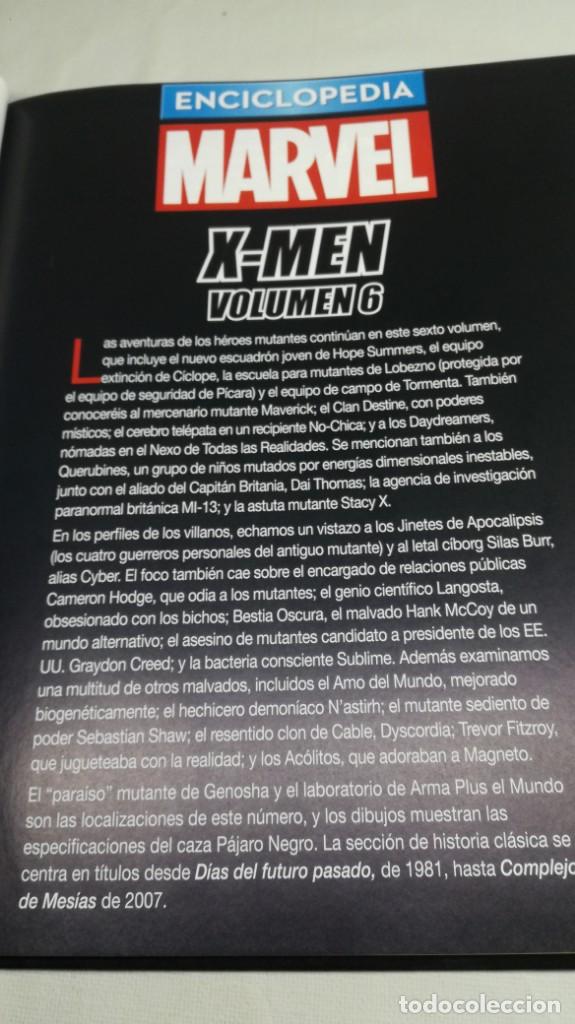 C&oacute;mics: ENCICLOPEDIA MARVEL	 / 	ALTAYA	 / 	X-MEN	 / 	VOL 	 / 	6 - Foto 7