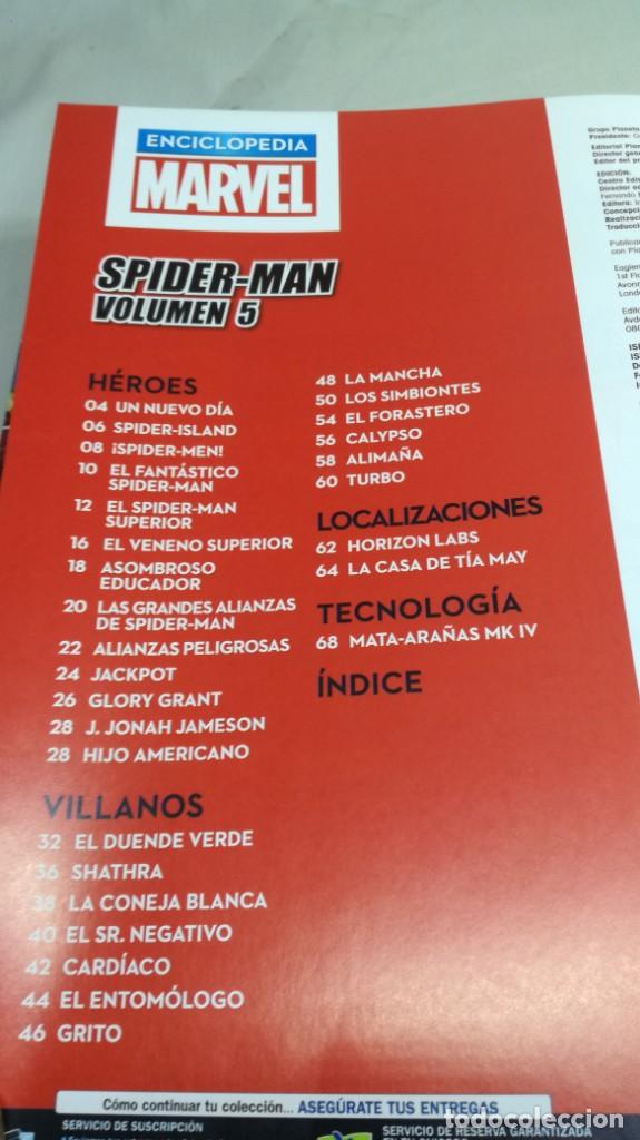 C&oacute;mics: ENCICLOPEDIA MARVEL	 / 	ALTAYA	 / 	SPIDER-MAN	 / 	VOL 	 / 	5 - Foto 6
