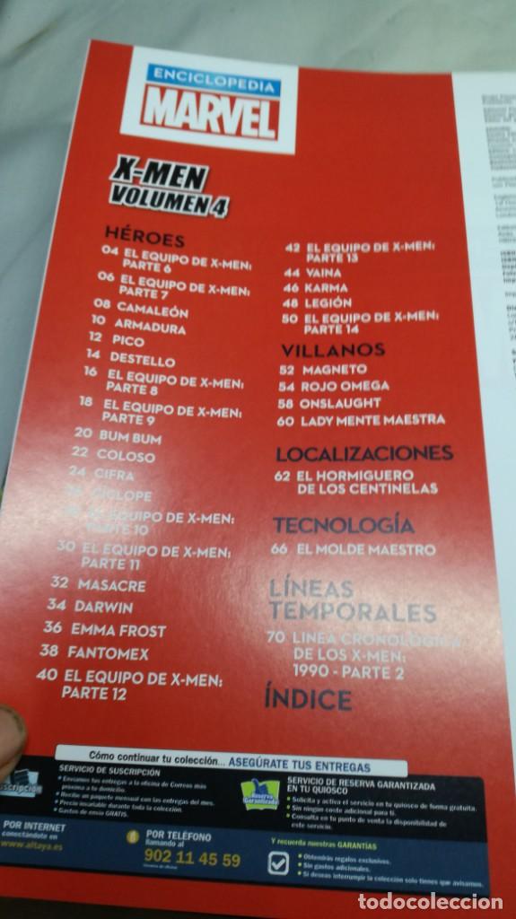 C&oacute;mics: ENCICLOPEDIA MARVEL	 / 	ALTAYA	 / 	X-MEN	 / 	VOL 	 / 	4 - Foto 4