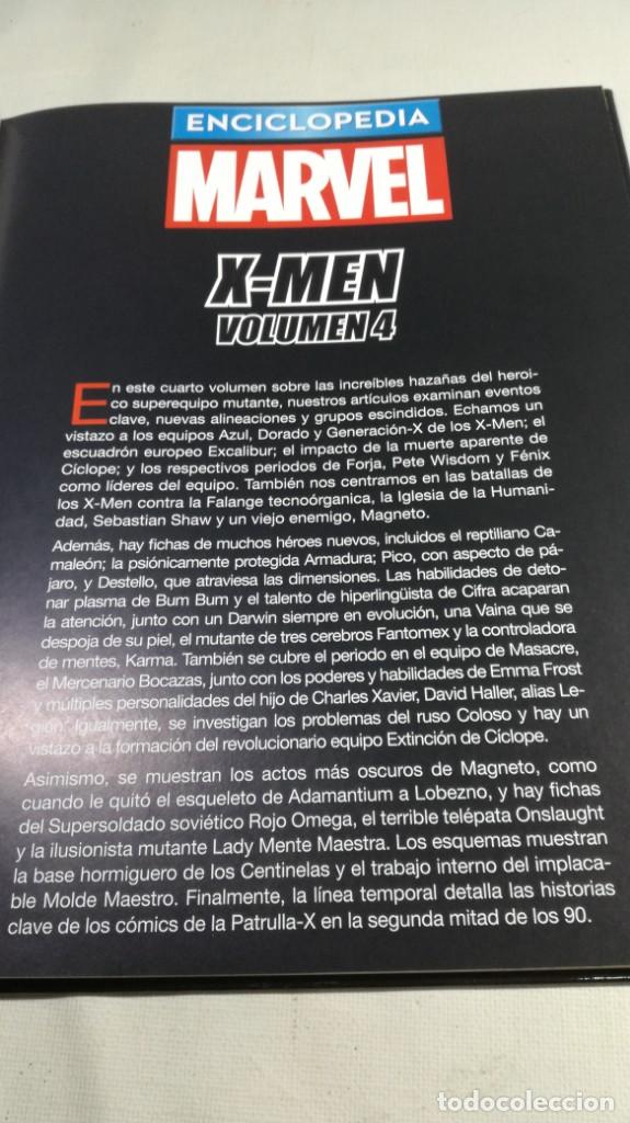 C&oacute;mics: ENCICLOPEDIA MARVEL	 / 	ALTAYA	 / 	X-MEN	 / 	VOL 	 / 	4 - Foto 5