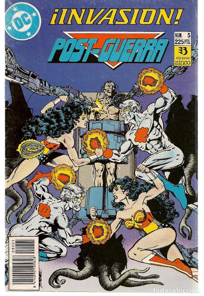 C&oacute;mics: &iexcl;INVASI&Oacute;N!. N&ordm; 5. POST - GUERRA. DC / ZINCO. (C/A7) - Foto 1