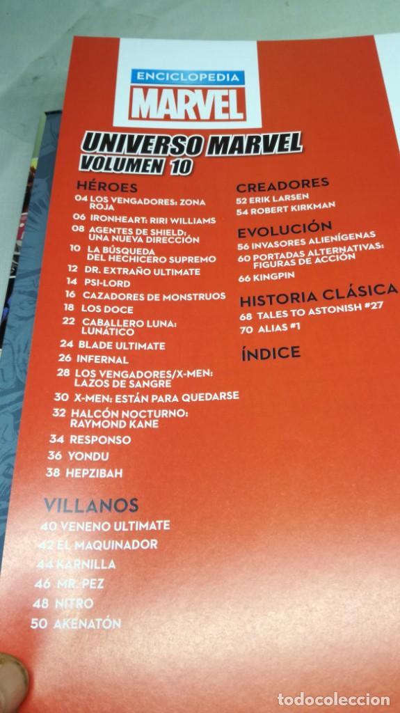 C&oacute;mics: ENCICLOPEDIA MARVEL	 / 	ALTAYA	 / 	UNIVERSO MARVEL	 / 	VOL 	 / 	10 - Foto 5