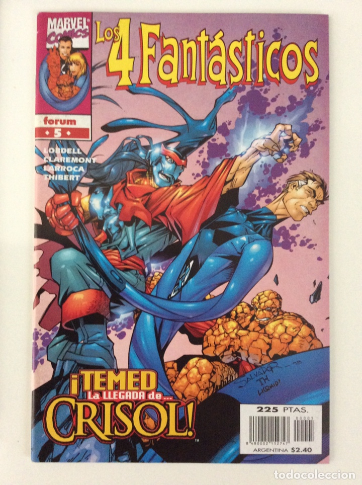 C&oacute;mics: LOTE 5 C&Oacute;MICS LOS 4 FANT&Aacute;STICOS Vol.3 . FORUM (1-9) - Foto 3
