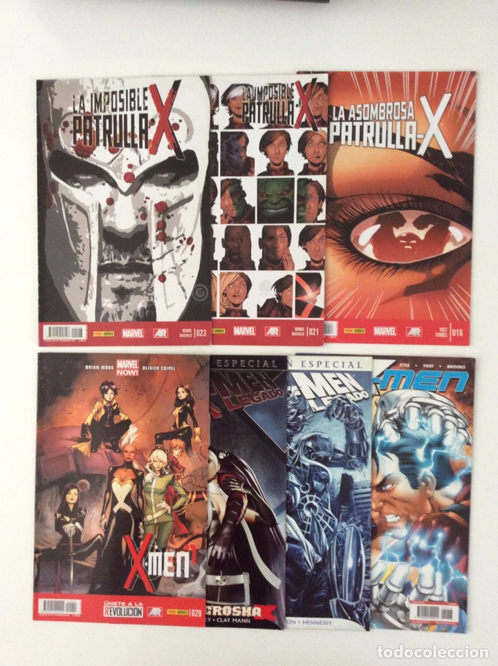 C&oacute;mics: LOTE 7 C&Oacute;MICS X-MEN/PATRULLA-X. VARIOS PANINI - Foto 1
