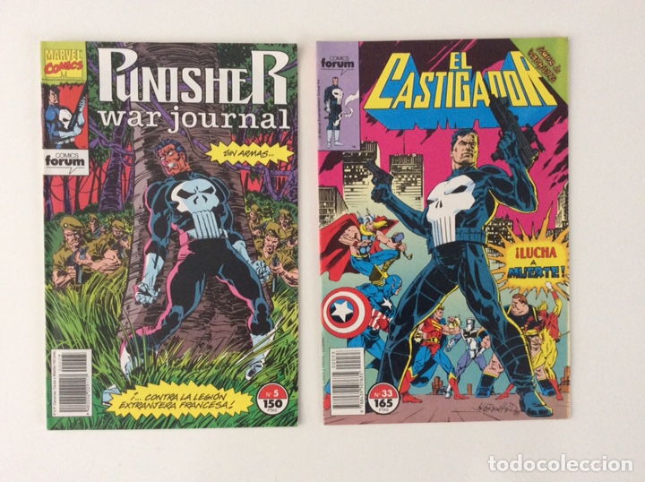 C&oacute;mics: LOTE 4 C&Oacute;MICS EL CASTIGADOR/ PUNISHER WAR JOURNAL. VARIOS FORUM - Foto 3