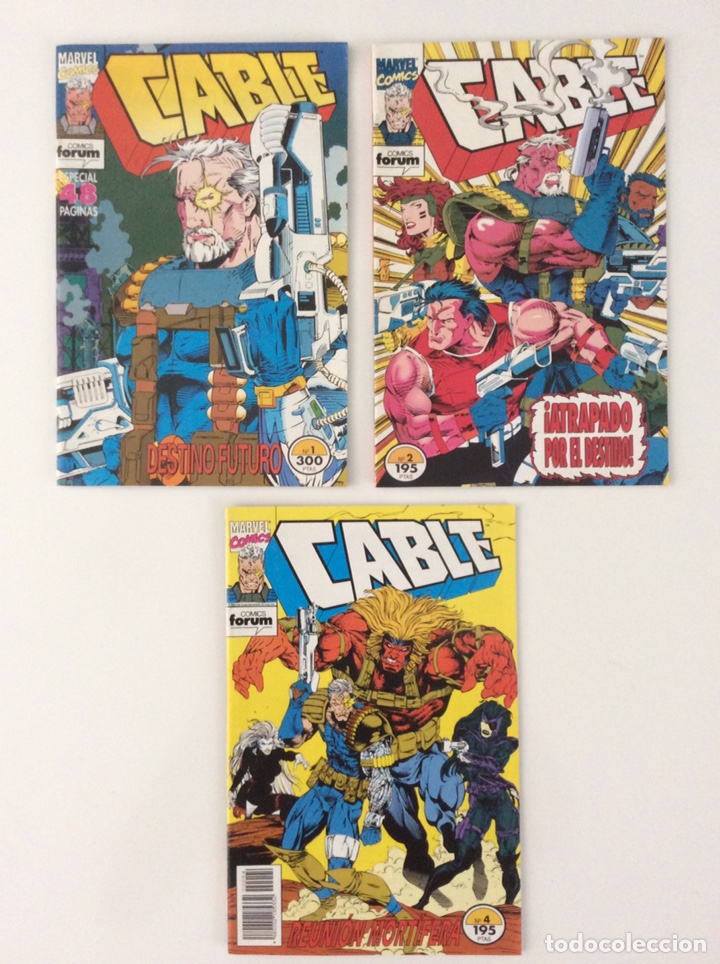 C&oacute;mics: LOTE 3 C&Oacute;MICS CABLE Vol.1 . FORUM (1-4) - Foto 1