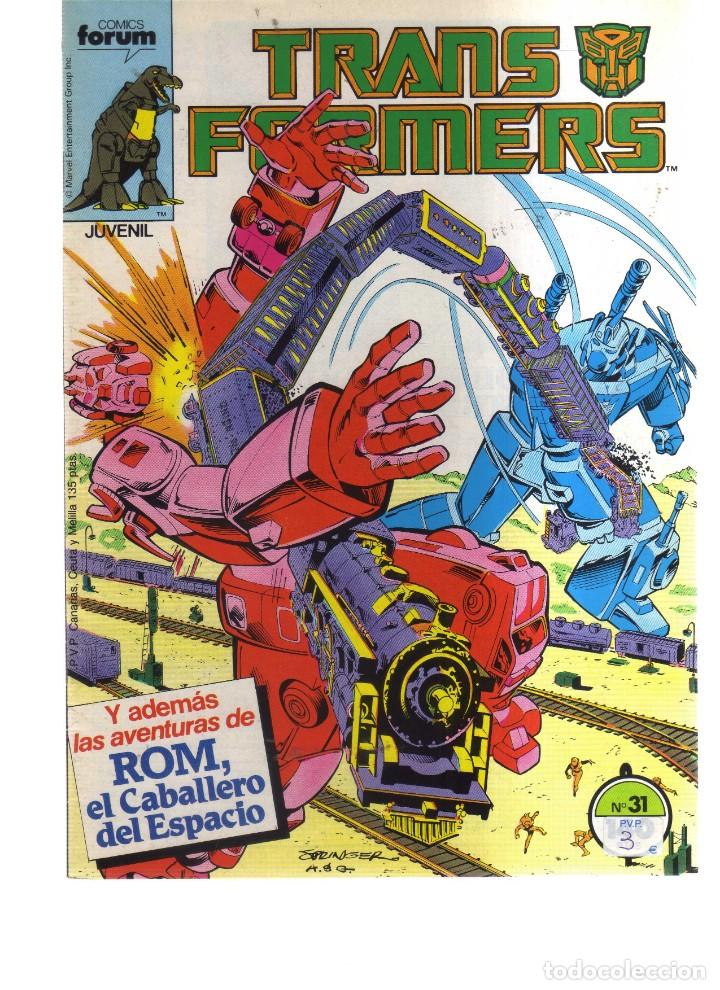 C&oacute;mics: TRANS FORMERS N,31 FORUM - Foto 1
