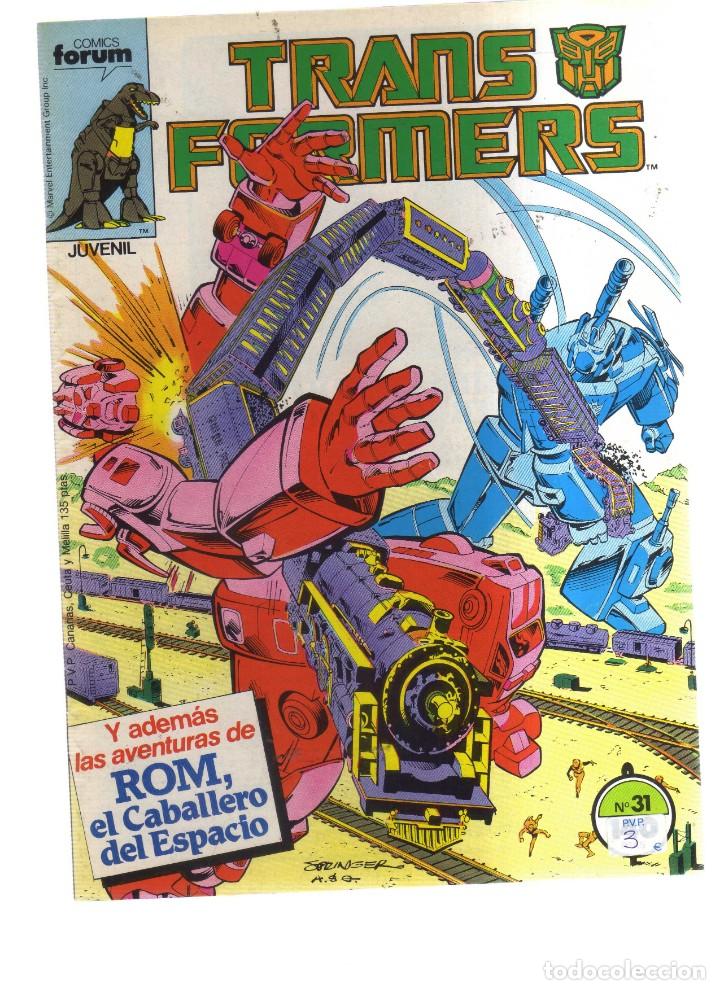 C&oacute;mics: TRANS FORMERS N,31 FORUM - Foto 1
