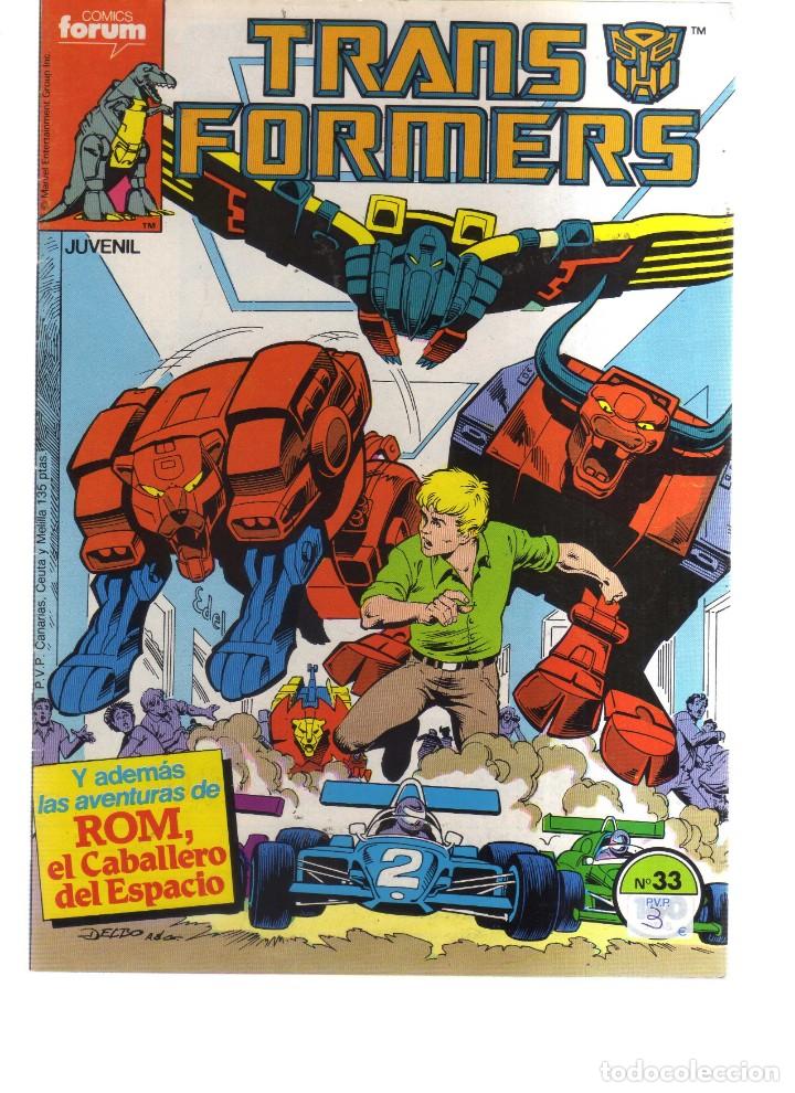 C&oacute;mics: TRANS FORMERS N,33 FORUM - Foto 1