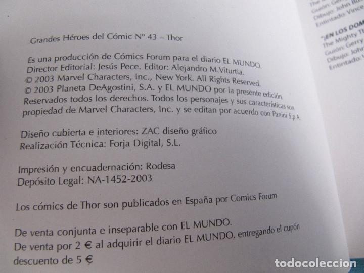 C&oacute;mics: EL PODEROSO THOR N&deg;3, GRANDES H&Eacute;ROES DEL C&Oacute;MIC - Foto 7