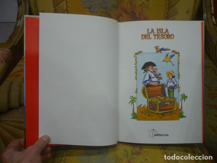 C&oacute;mics: LA ISLA DEL TESORO, DE ROBERT LOUIS STEVENSON. EDITORS 1.993. - Foto 3