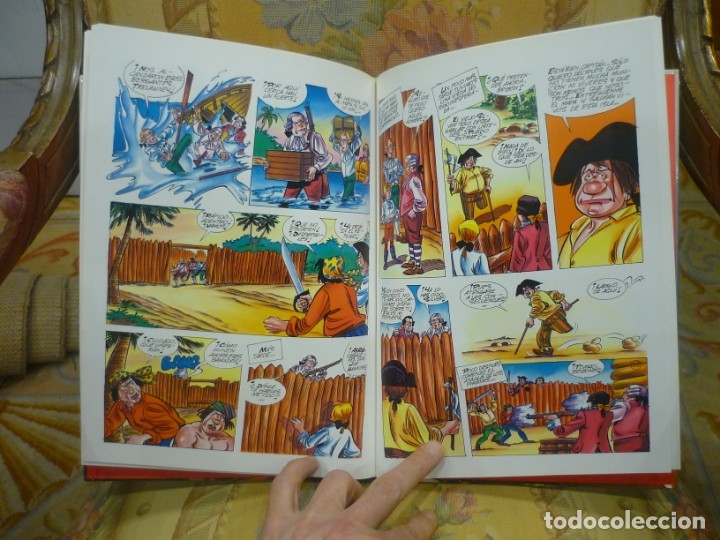 C&oacute;mics: LA ISLA DEL TESORO, DE ROBERT LOUIS STEVENSON. EDITORS 1.993. - Foto 5