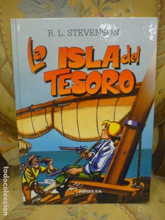 C&oacute;mics: LA ISLA DEL TESORO, DE ROBERT LOUIS STEVENSON. EDITORS 1.993. - Foto 1