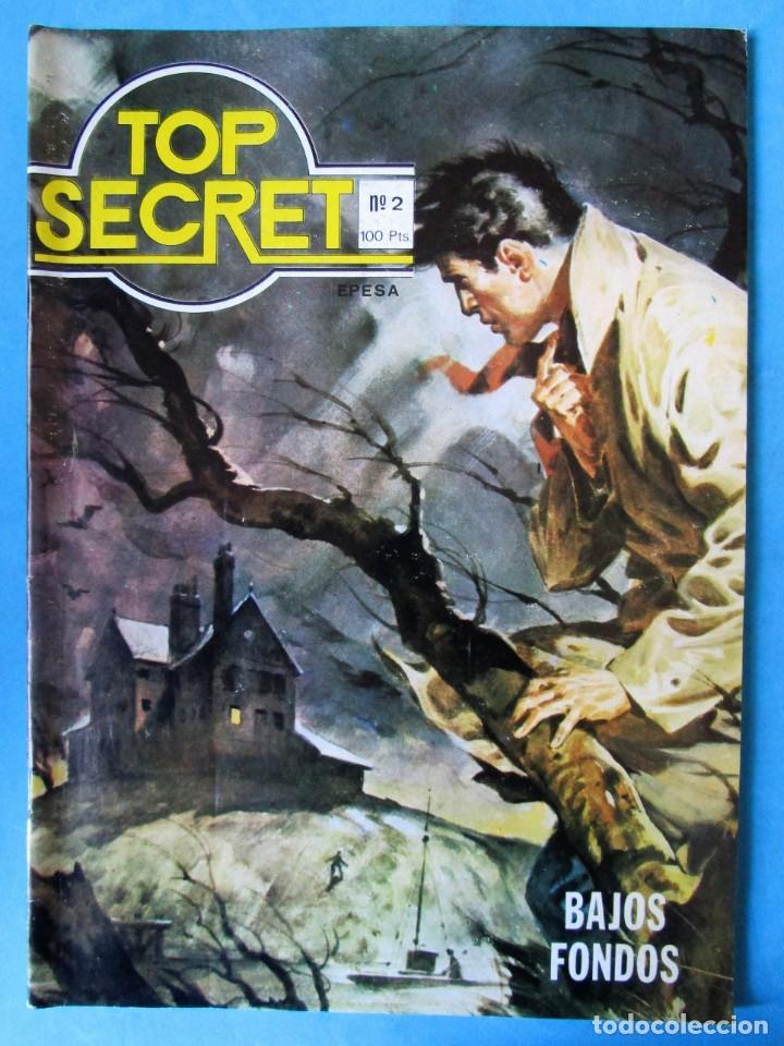 C&oacute;mics: COMIC TOP SECRET N&ordm; 2 - BAJOS FONDOS - 1982 - Foto 1