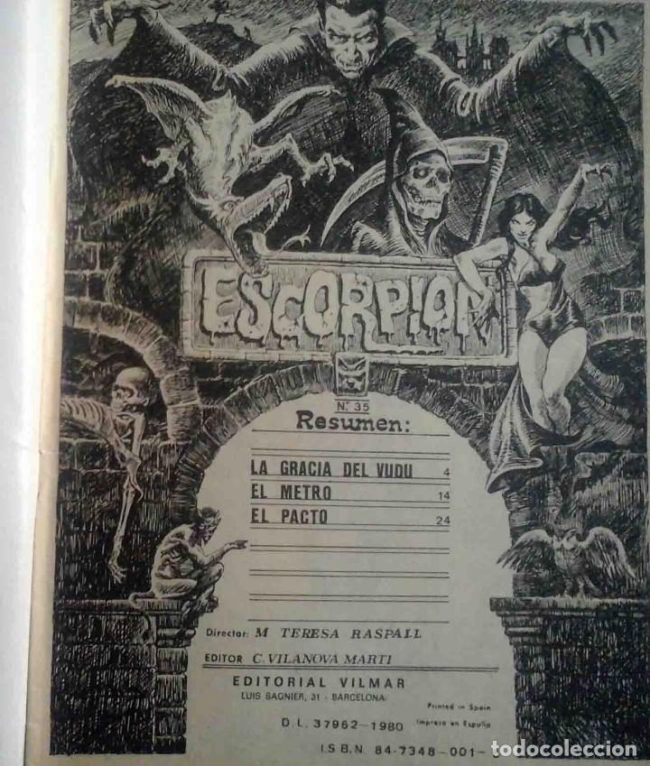 C&oacute;mics: Escorpi&oacute;n. Relatos de terror N&ordm; 35 - Foto 2