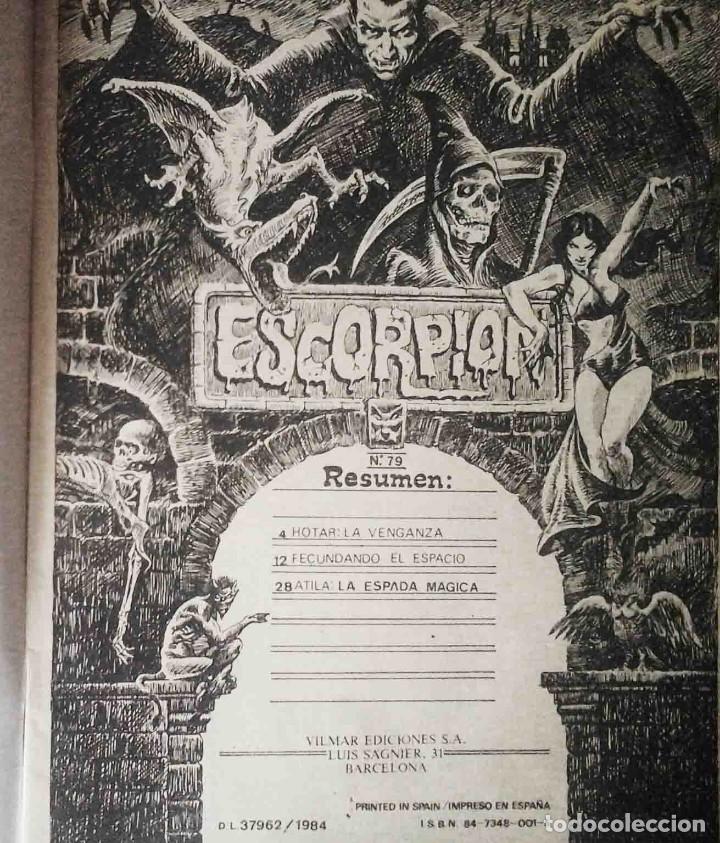 C&oacute;mics: Escorpi&oacute;n. Relatos de terror N&ordm; 79 - Foto 2