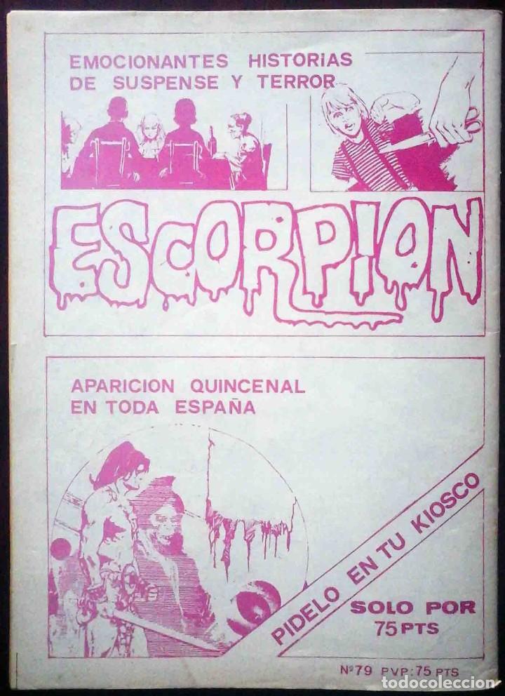 C&oacute;mics: Escorpi&oacute;n. Relatos de terror N&ordm; 79 - Foto 5