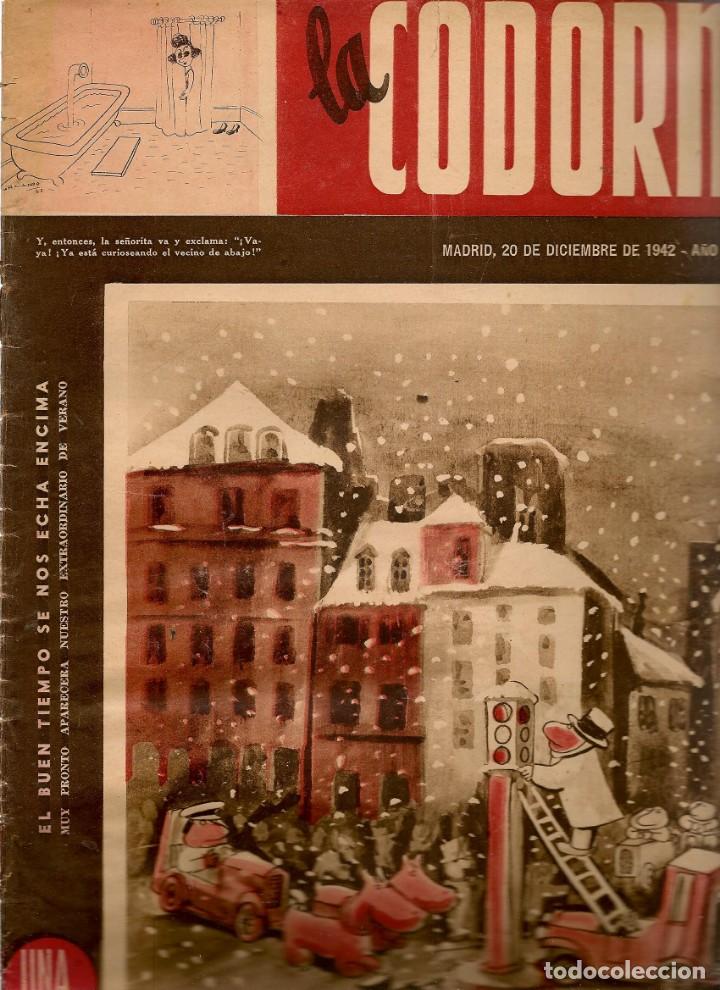 C&oacute;mics: LA CODORNIZ. N&ordm; 81. 20 DICIEMBRE 1942. (B/A48) - Foto 1
