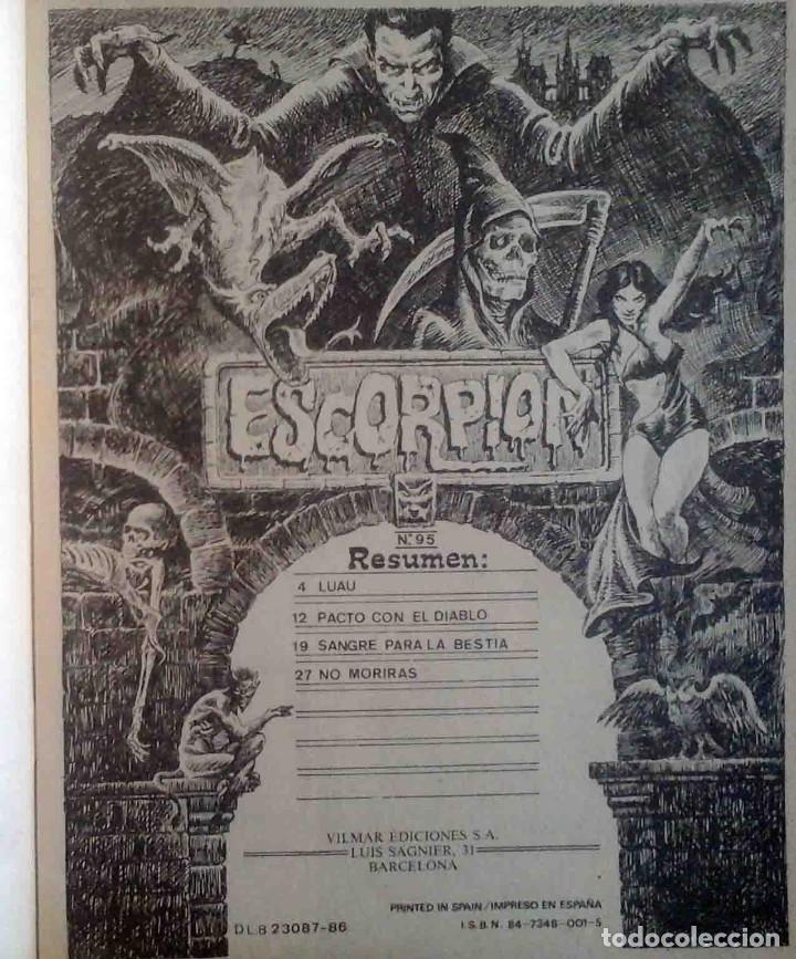C&oacute;mics: Escorpi&oacute;n. Relatos de terror N&ordm; 95 - Foto 2