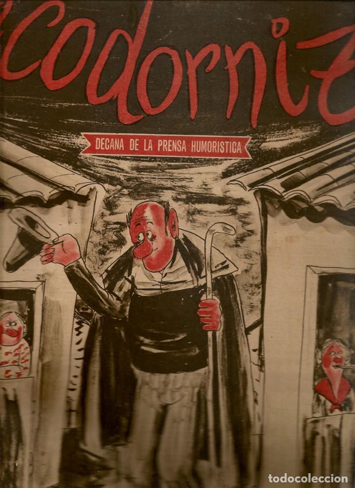 C&oacute;mics: LA CODORNIZ. N&ordm; 816. 7 JULIO 1957.  (B/A48) - Foto 1