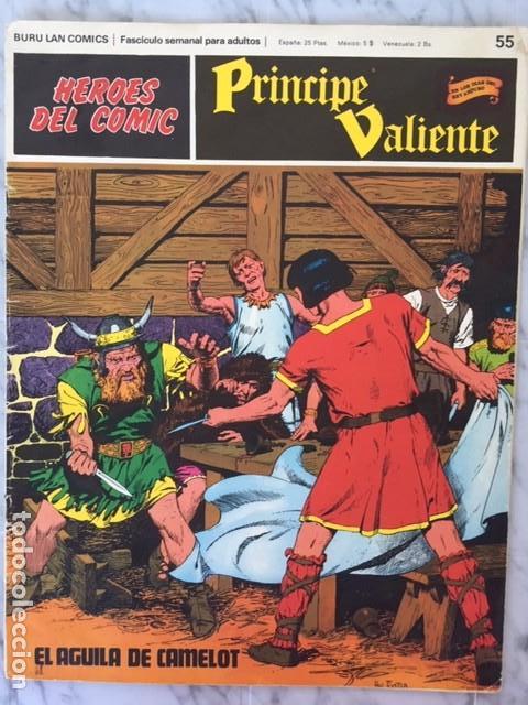 C&oacute;mics: PRINCIPE VALIENTE N&ordm; 55 - HEROES DEL COMIC - ED. BURU LAN 1972 - Foto 1