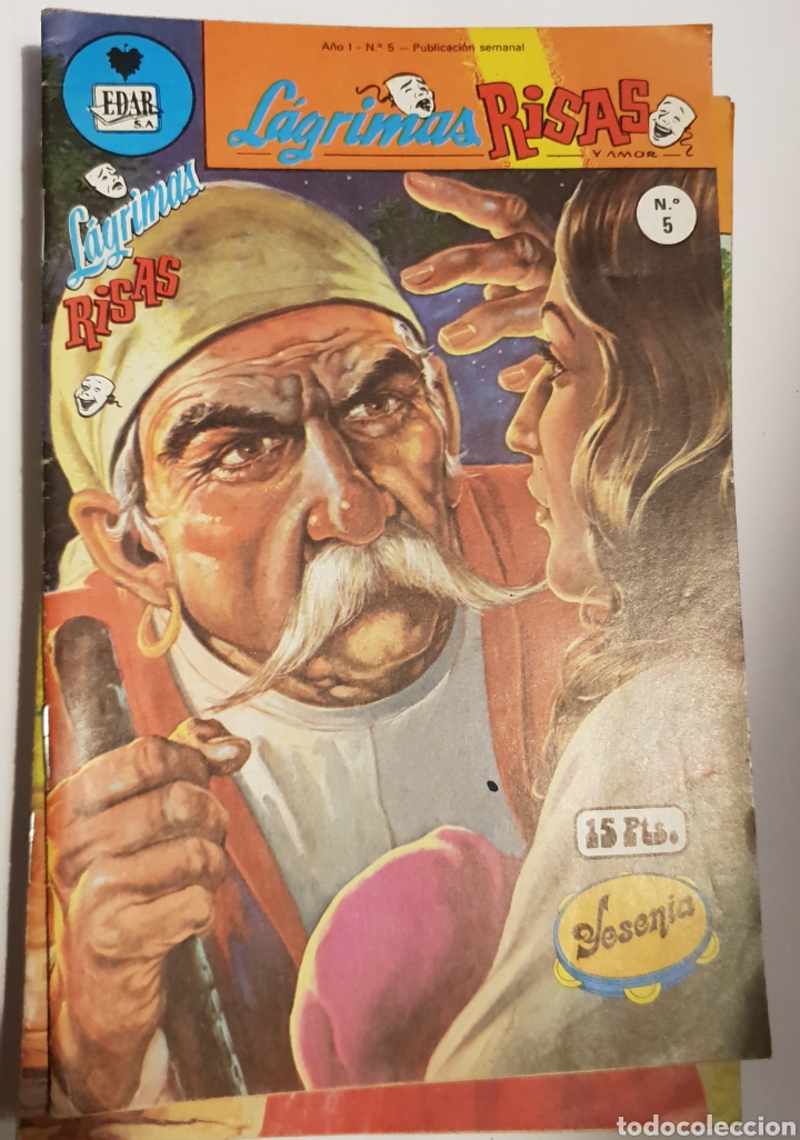 C&oacute;mics: Lote 10 ejemplares de L&aacute;grimas y risas - Foto 2