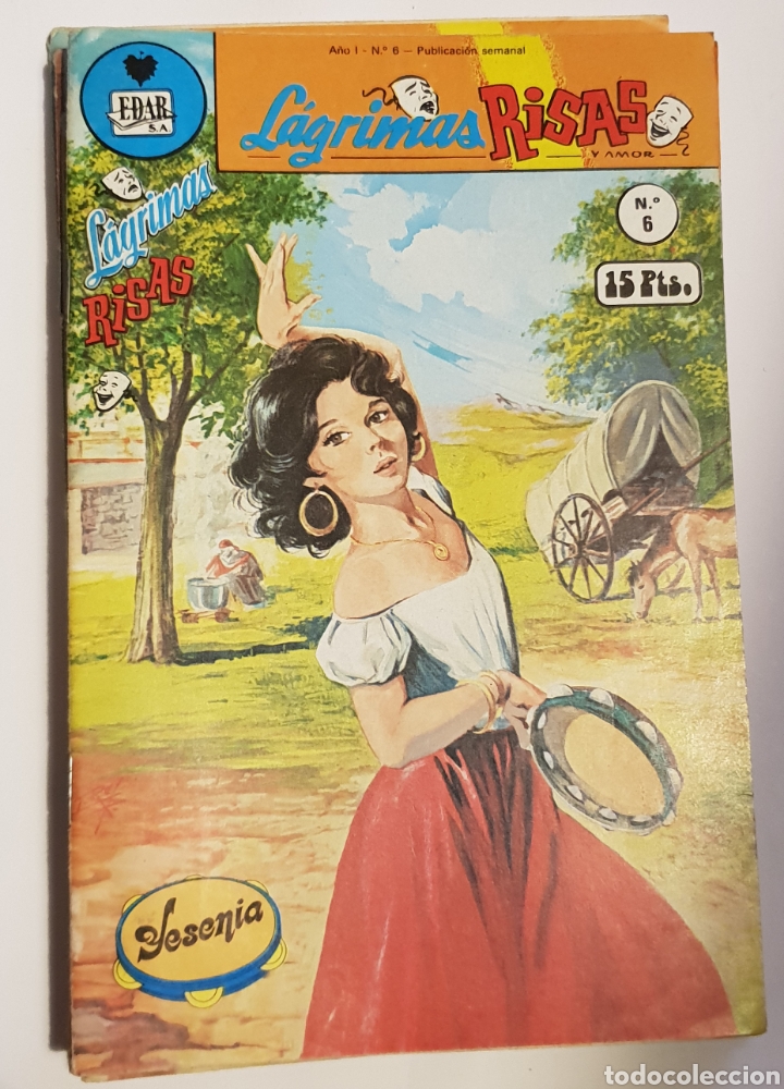 C&oacute;mics: Lote 10 ejemplares de L&aacute;grimas y risas - Foto 3