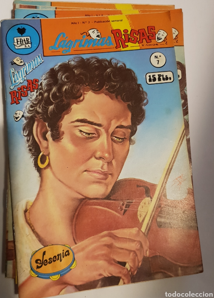 C&oacute;mics: Lote 10 ejemplares de L&aacute;grimas y risas - Foto 4