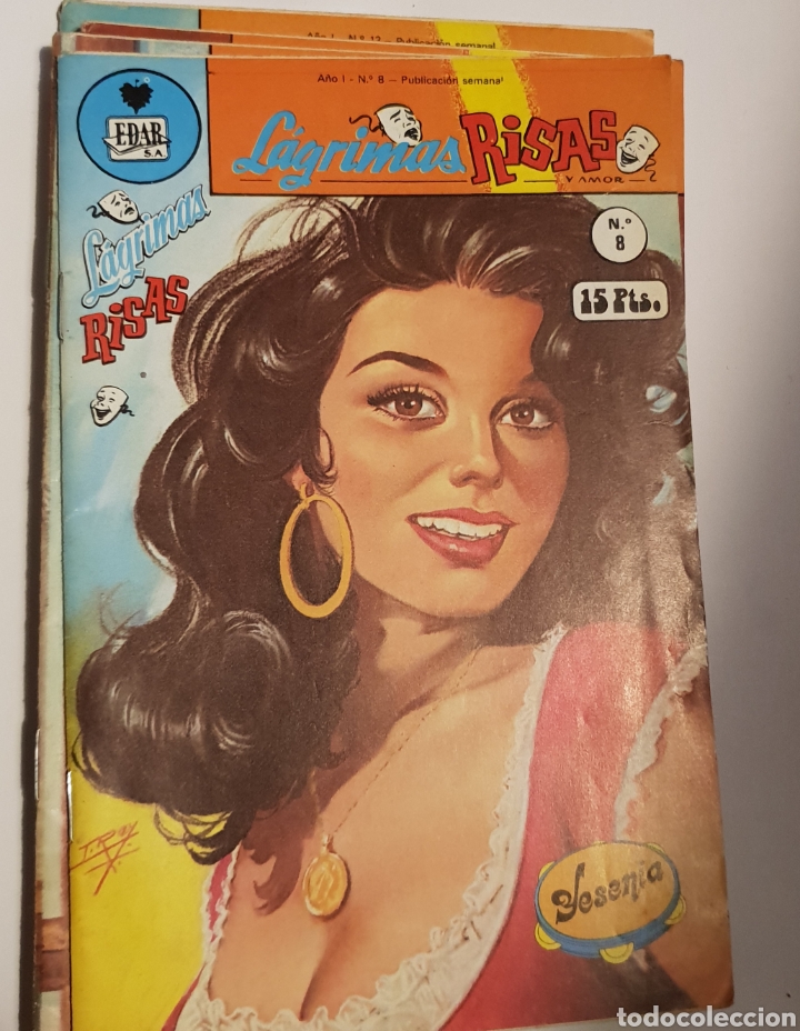 C&oacute;mics: Lote 10 ejemplares de L&aacute;grimas y risas - Foto 5